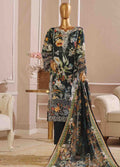 Bin Saeed Embroidered Lawn Stitched 3 Piece Suit