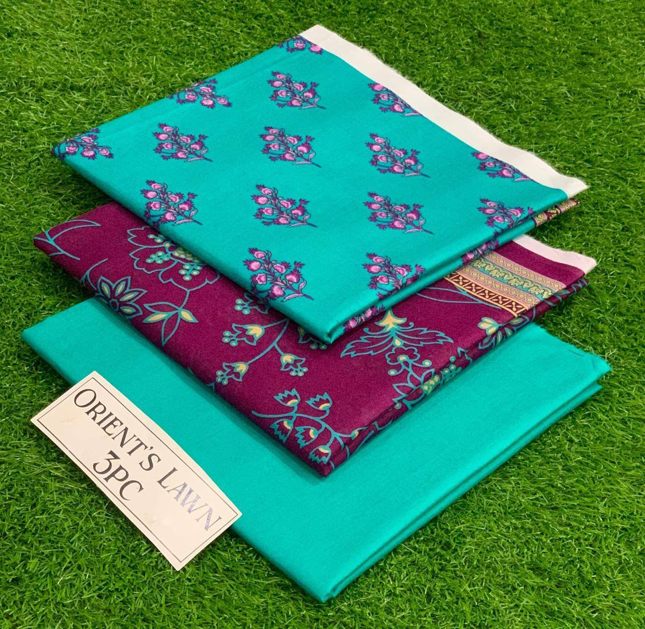 Orient Unstitched Lawn 3 Piece in Wholesale Price