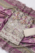 Bin Saeed Embroidered Lawn Unstitched 3 Piece Suit