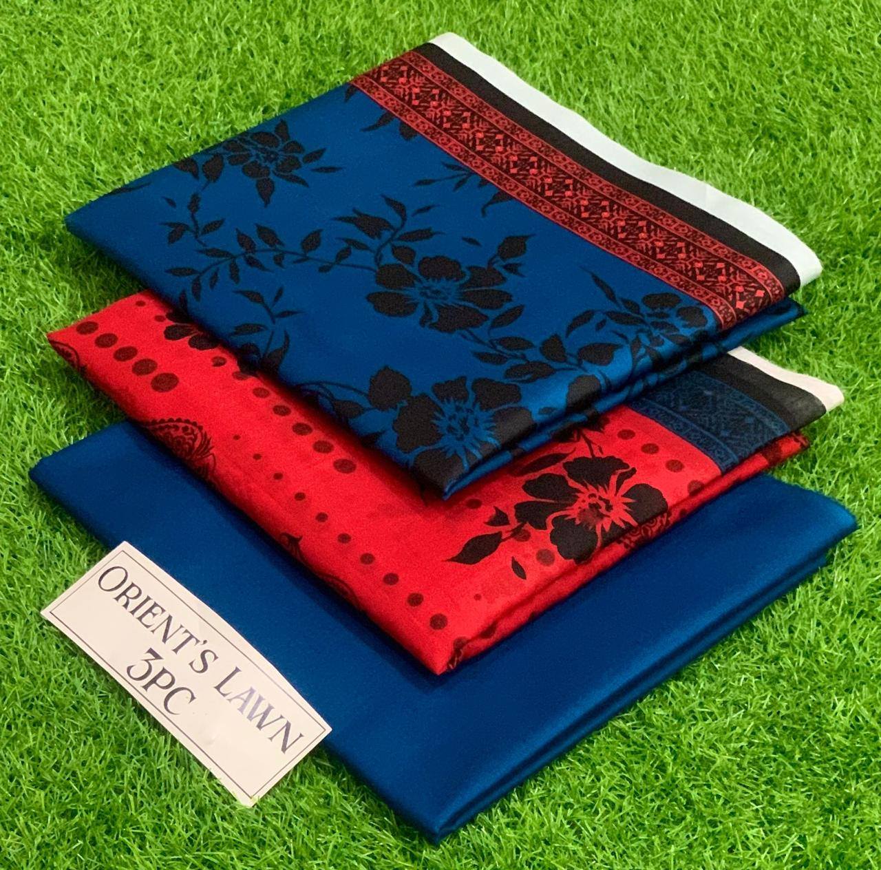 Orient Unstitched Lawn 3 Piece in Wholesale Price